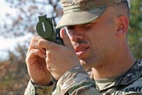 Ammunition platoon trains on land navigation