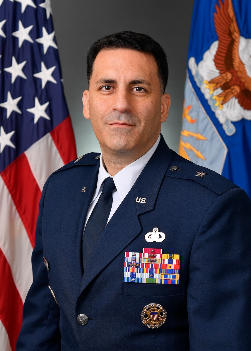 This is the official portrait of Brig. Gen. Jason Janaros.