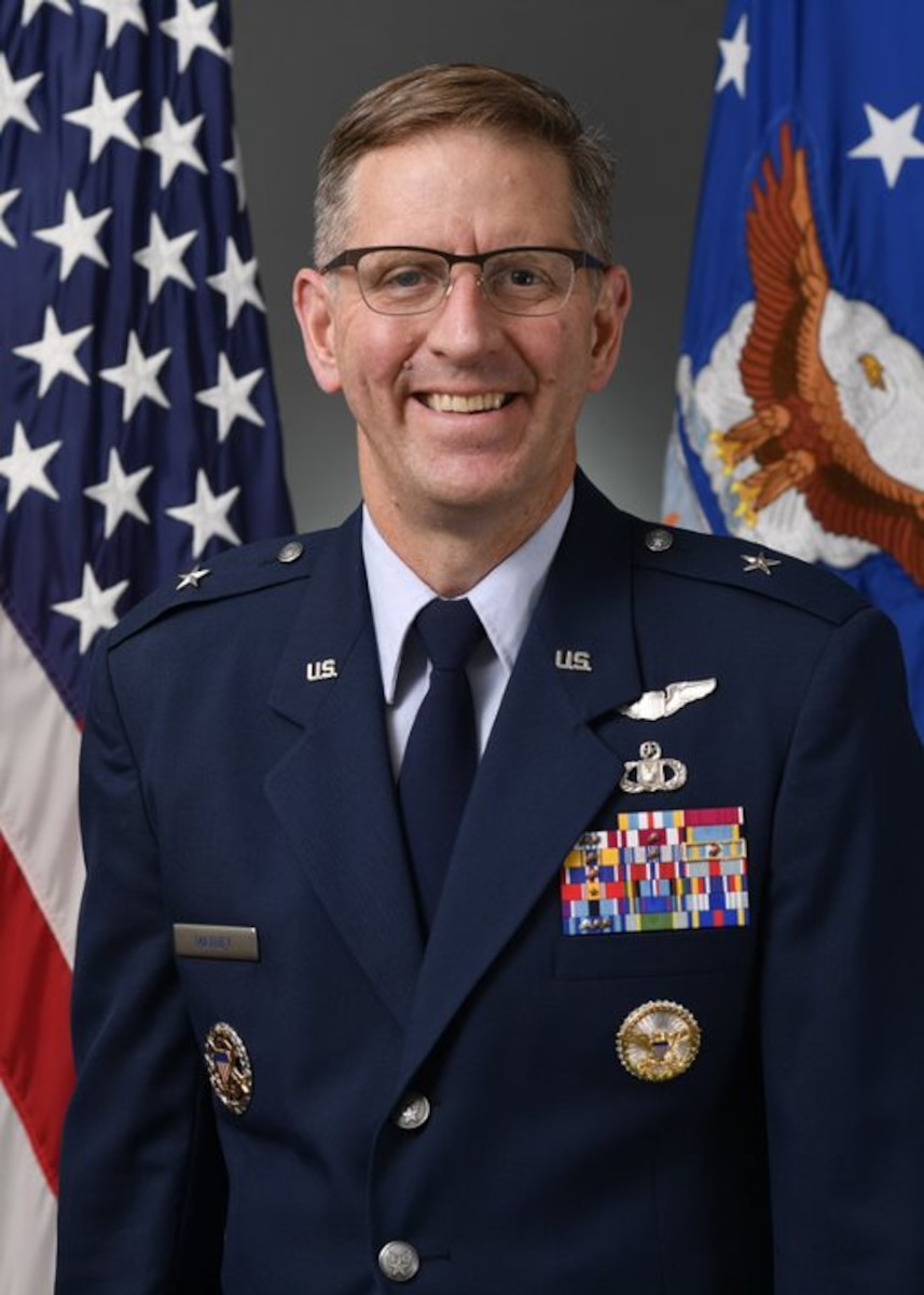 This is the official portrait of Brig. Gen. W. Alan Matney.