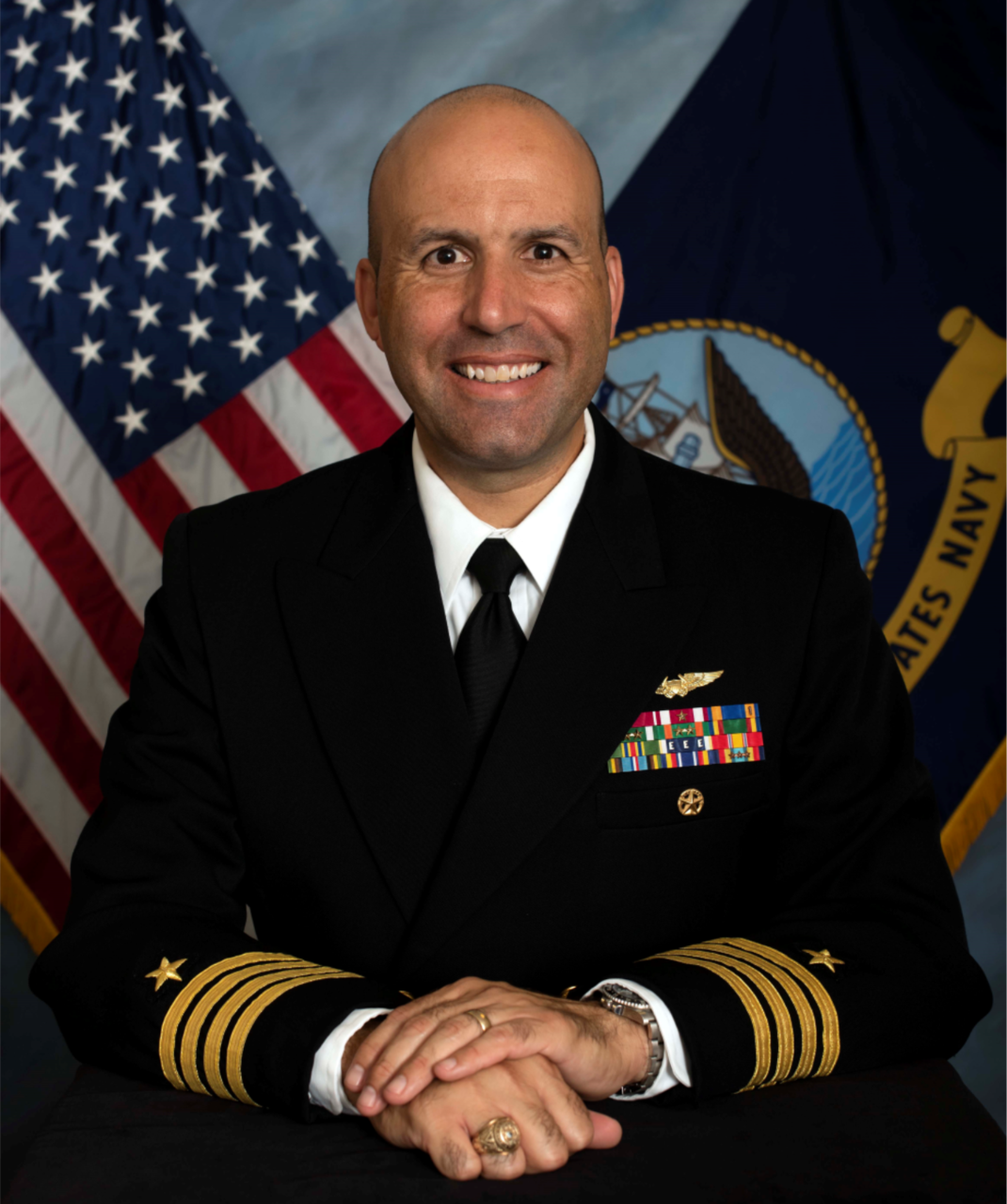 Official photo of CAPT Mike Martinez
