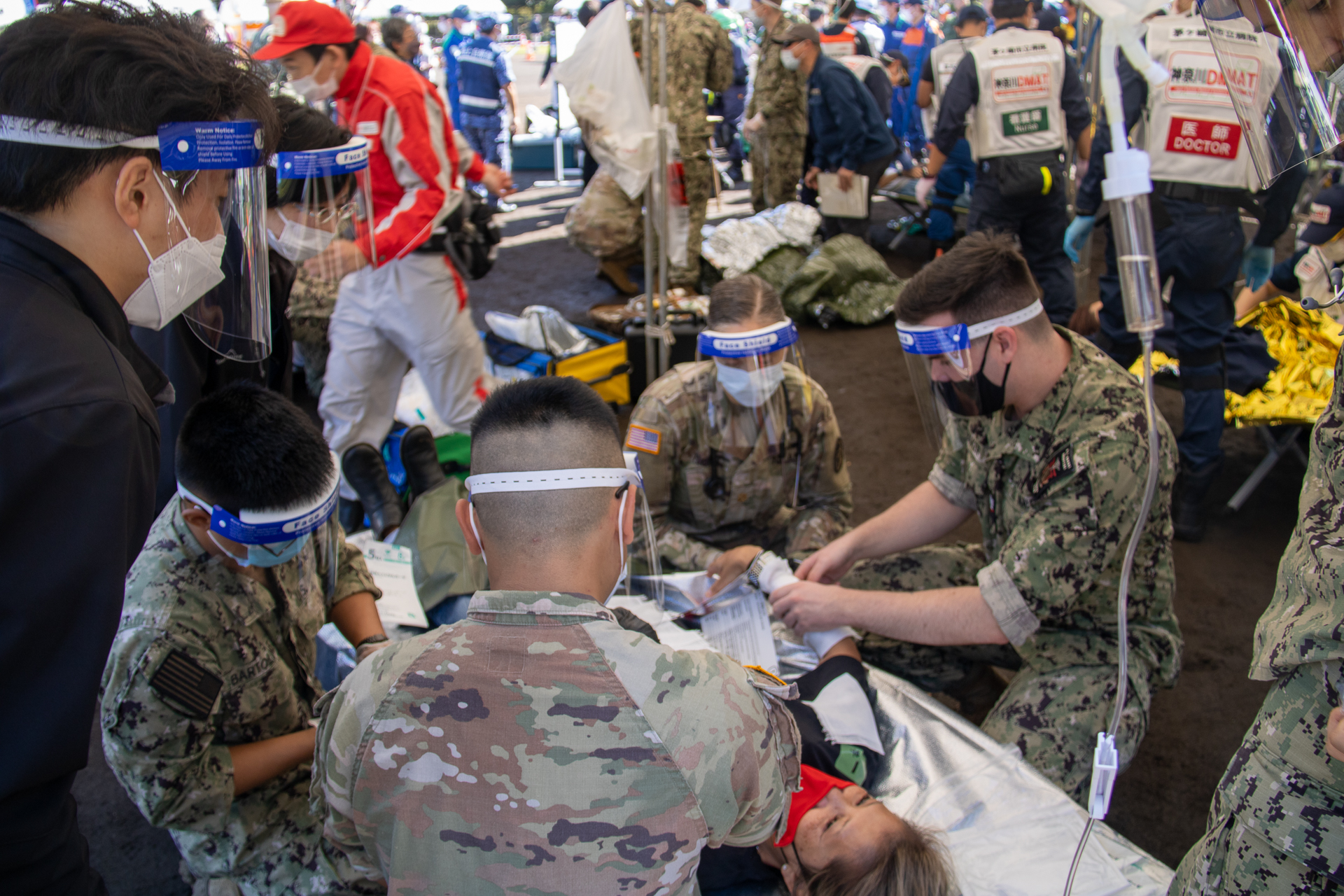 USNMRTC Yokosuka, Government of Japan, Japanese Self Defense Force and