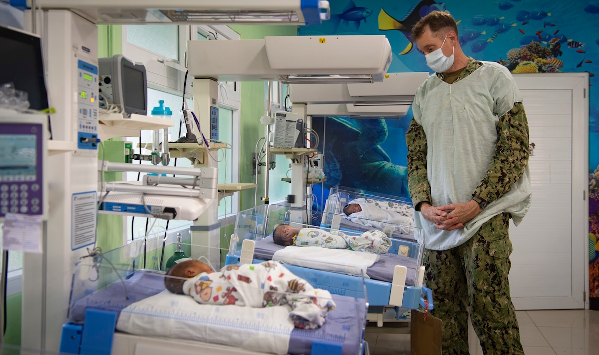 USNS Comfort (T-AH 20) visits Puerto Barrios, Guatemala during Continuing Promise.