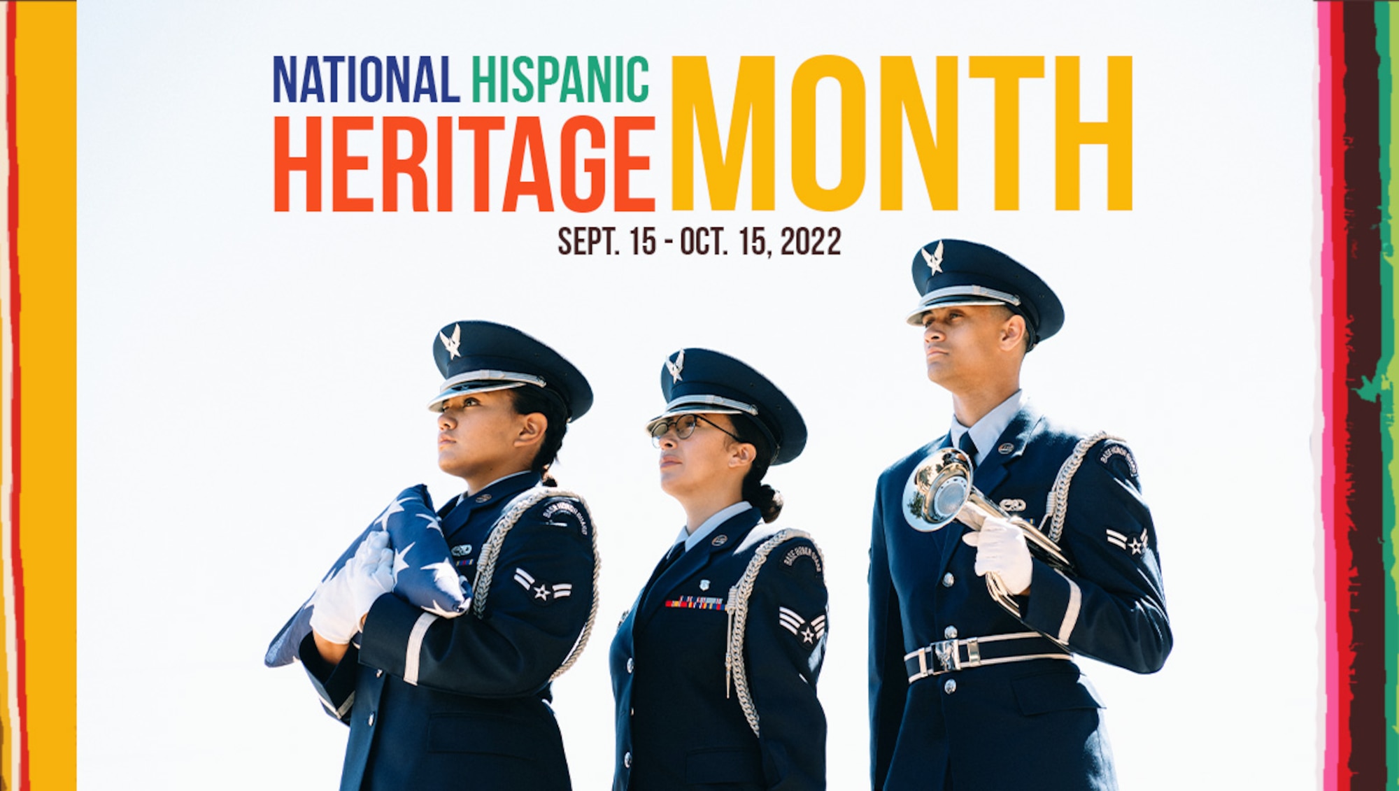 National Hispanic Heritage Month observance graphic