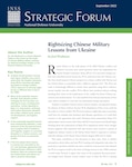 Rightsizing Chinese Military Lessons from Ukraine