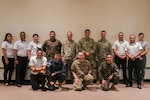 Airmen, Soldiers and civilians from El Salvador and the New Hampshire National Guard particiapted in a joint cyber exchange in the Centro de Etrenamiento Tactico, El Salvador, Aug. 24, 2022. The meeting, coordinated through the State Partnership Program, allowed both teams to share digital agendas and policies as well as powerful tools to protect infrastructure and prevent vulnerabilities.