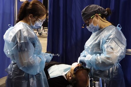 National Guard Soldiers, Airmen support free clinic in Georgia