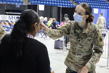 National Guard Soldiers, Airmen support free clinic in Georgia