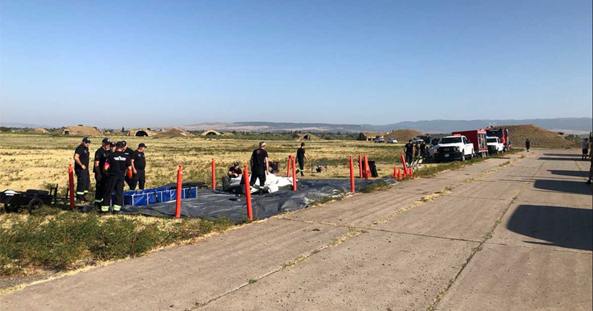 DTRA’s Building Partner Capacity Department hosted CBRN/CWMD Interagency Field Training Exercise (FTX) in Tbilisi, Georgia, 9-19 August 2022. The Interagency FTX focused on strategic, operational, and tactical CBRN and CWMD capabilities of Georgian’s response units.