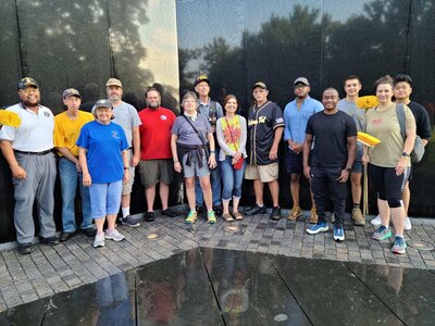 715th Public Affairs Detachment, DC Army National Guard, washed the walls of the Vietnam Veterans Memorial and Korean War Memorial with other community organizations and members. When they are not volunteering, they are busy telling the Capital Guardians story.