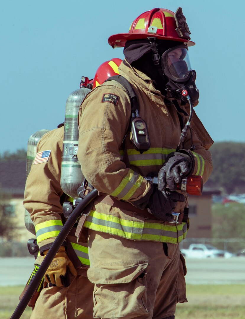 The 149th Fighter Wing and the 502nd Air Base Wing's 902nd Civil Engineer Squadron participated in a joint exercise