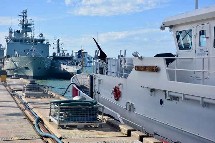 U.S. Coast Guard arrives for planned port visit in Cairns, Australia
