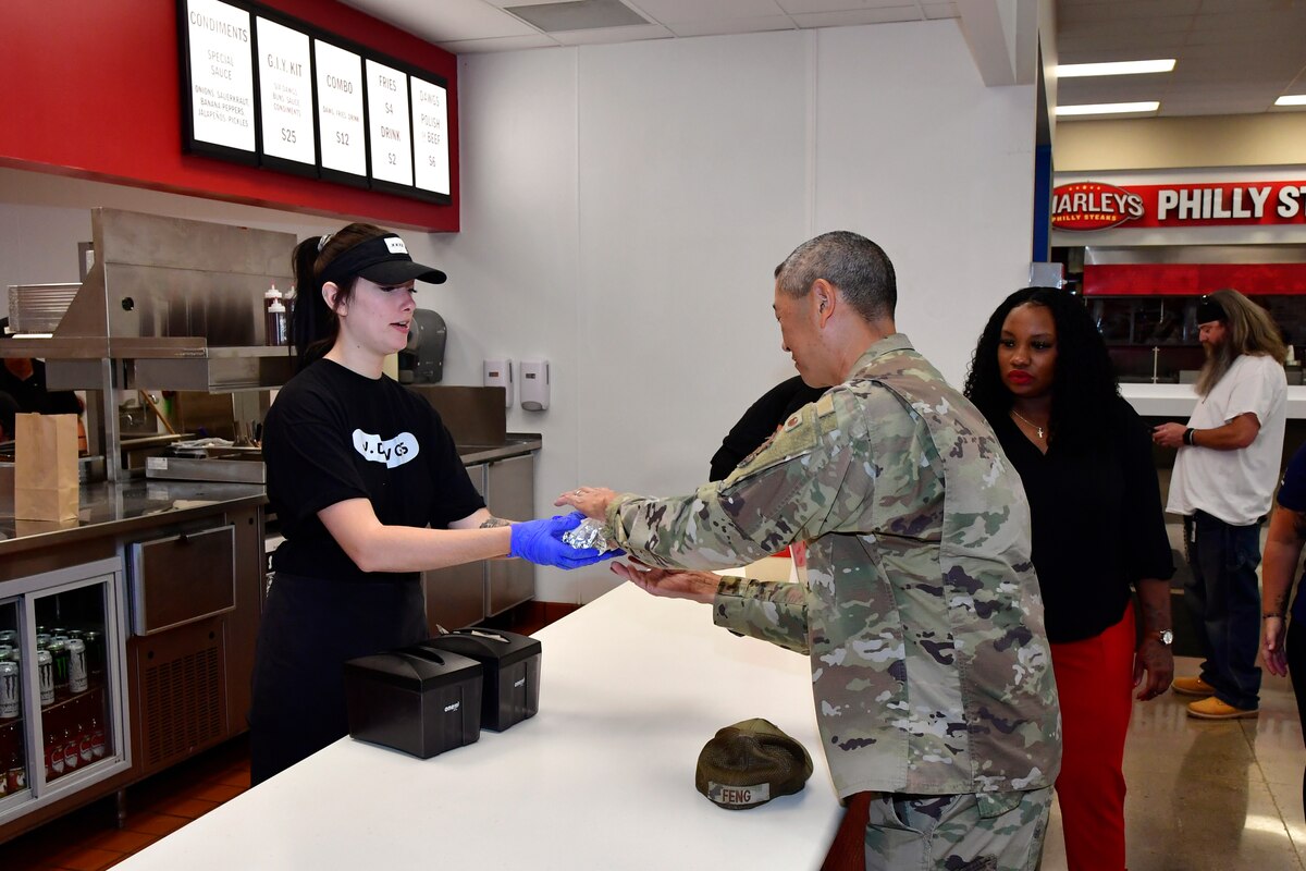 J Dawgs now serving at Hill Exchange Food Court gt Hill Air Force Base