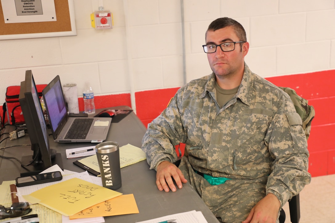 The Armory sits on the North Fork Kentucky River, whose waters rose to over 43 feet.