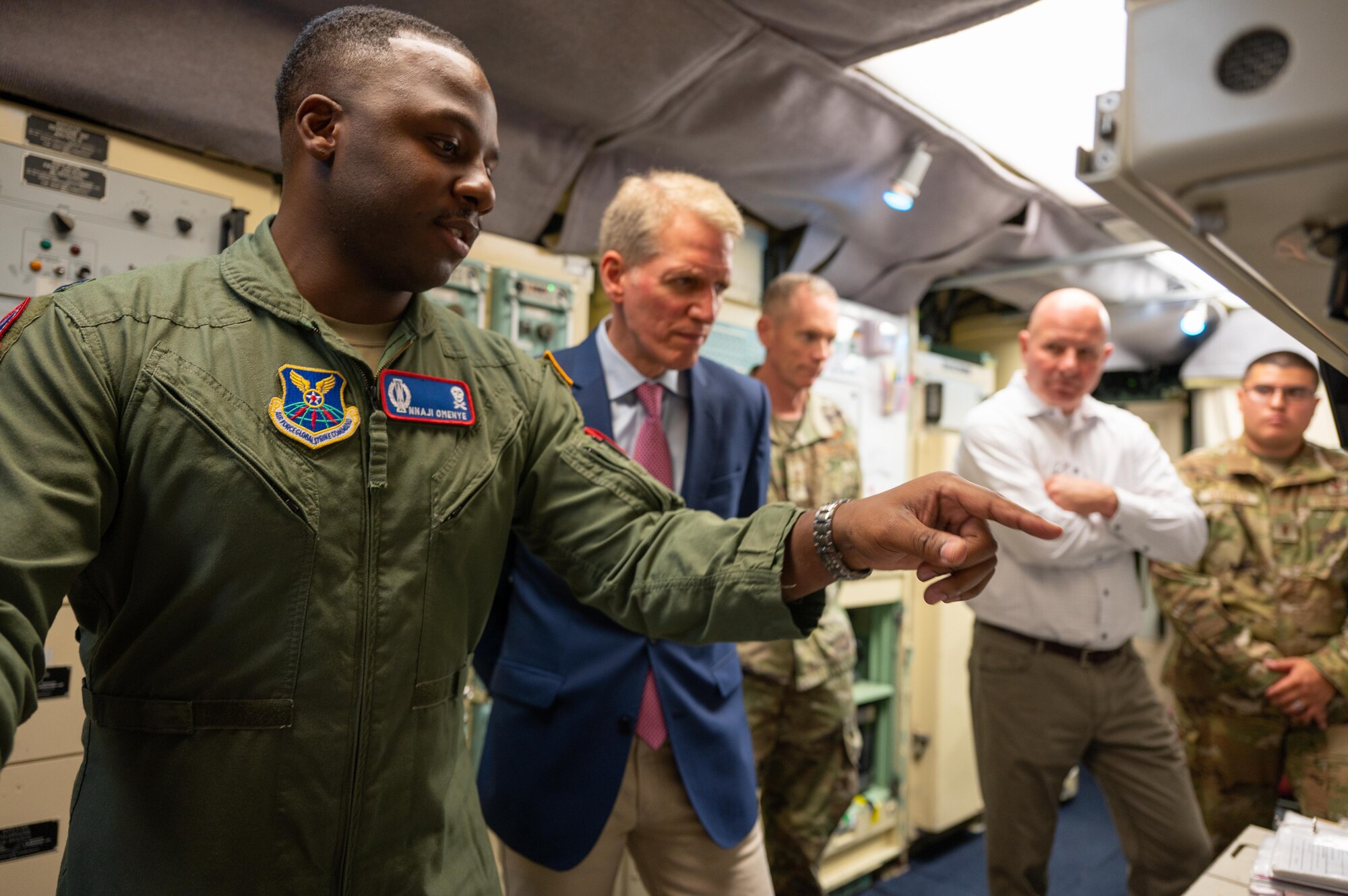 Air Force General Counsel visits F.E. Warren and its missile complex