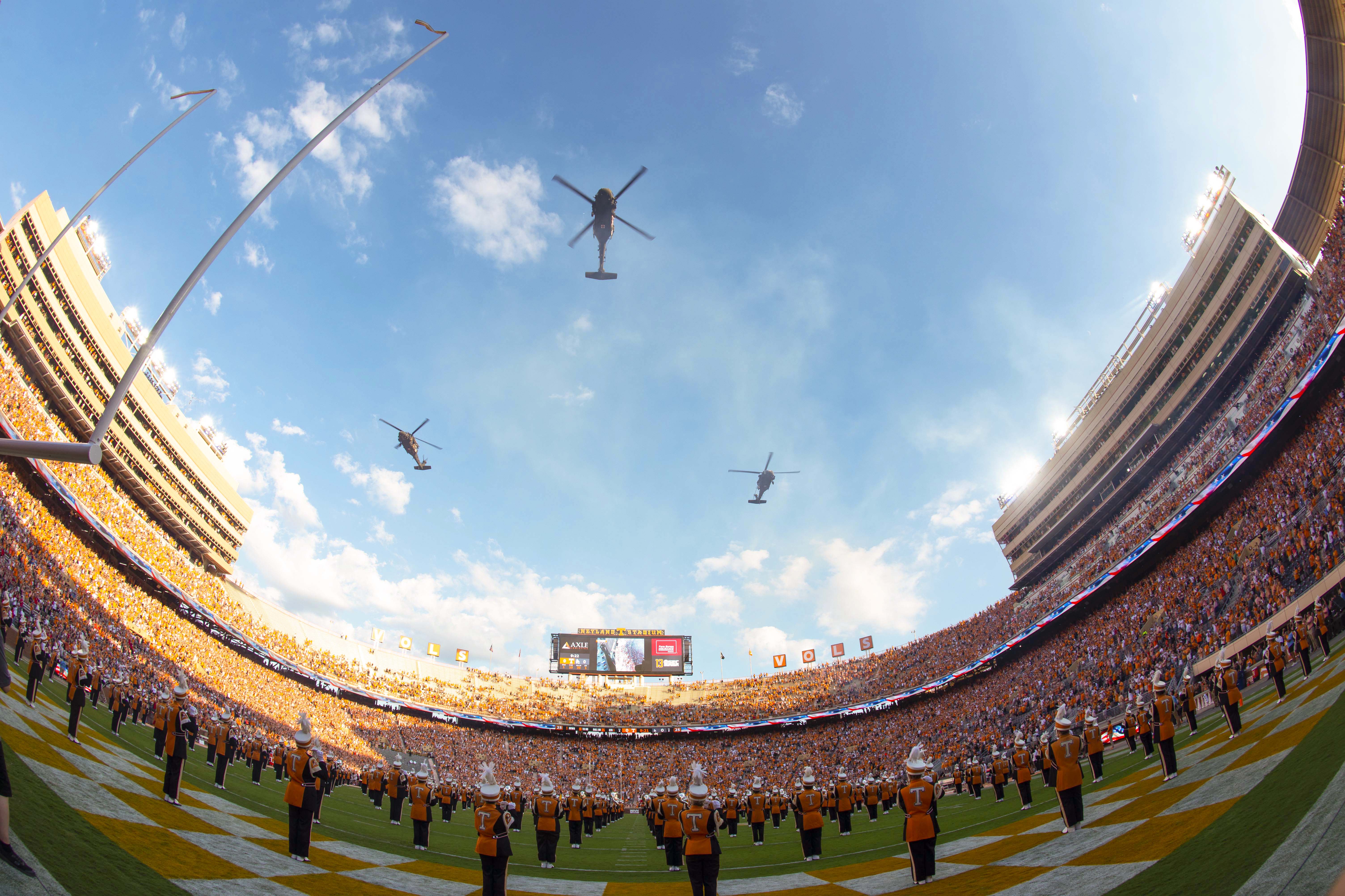 Football Game Flyover