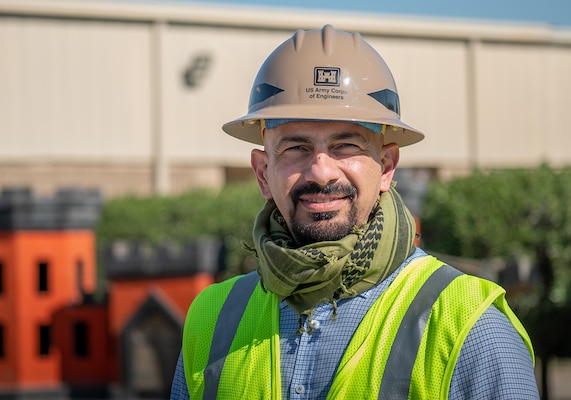 Mohammed Maaroof, an Army Corps of Engineers electrical engineer