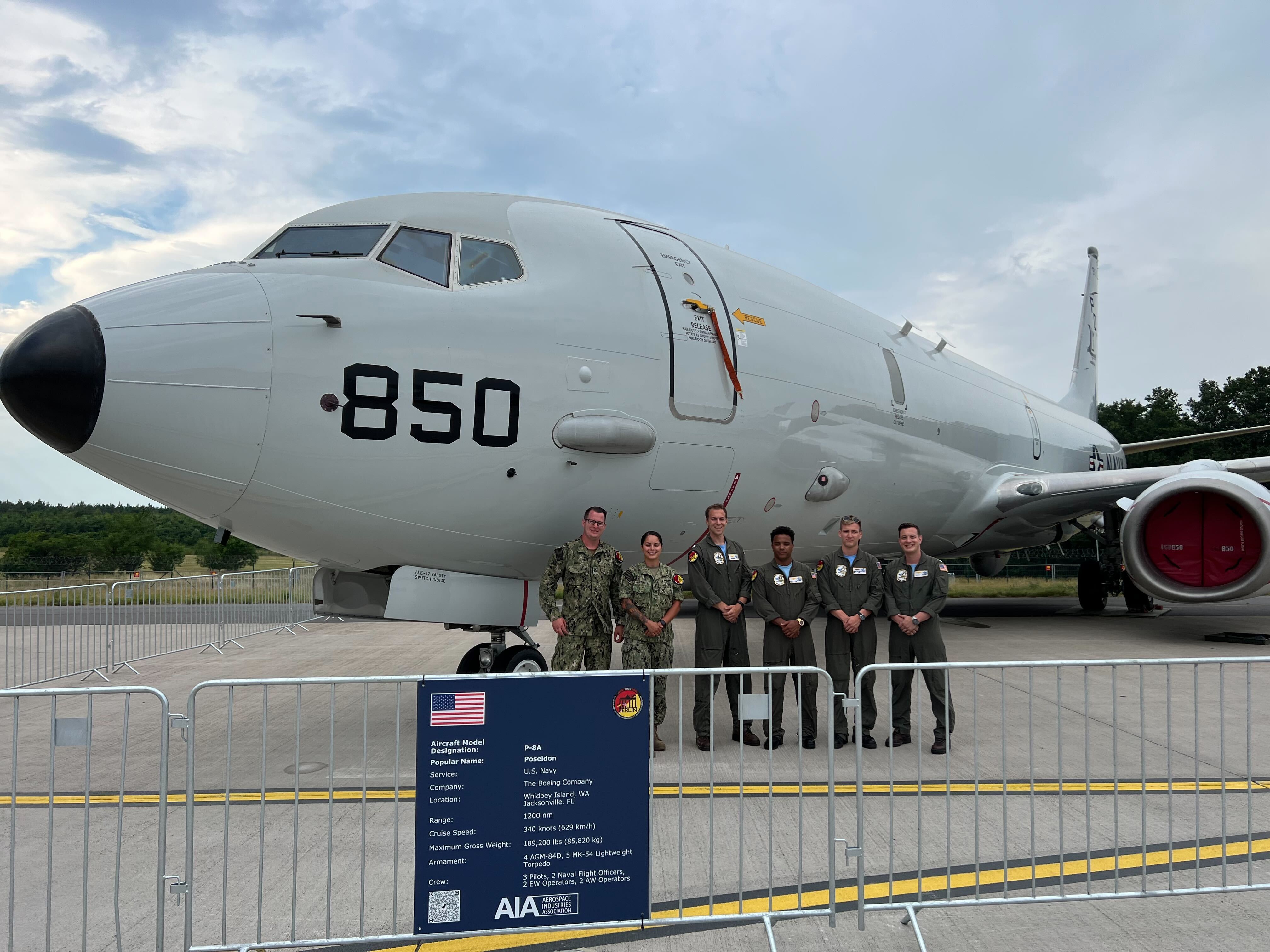 Patrol Squadron Nine Attends Berlin Airshow 2022 gt United States Navy