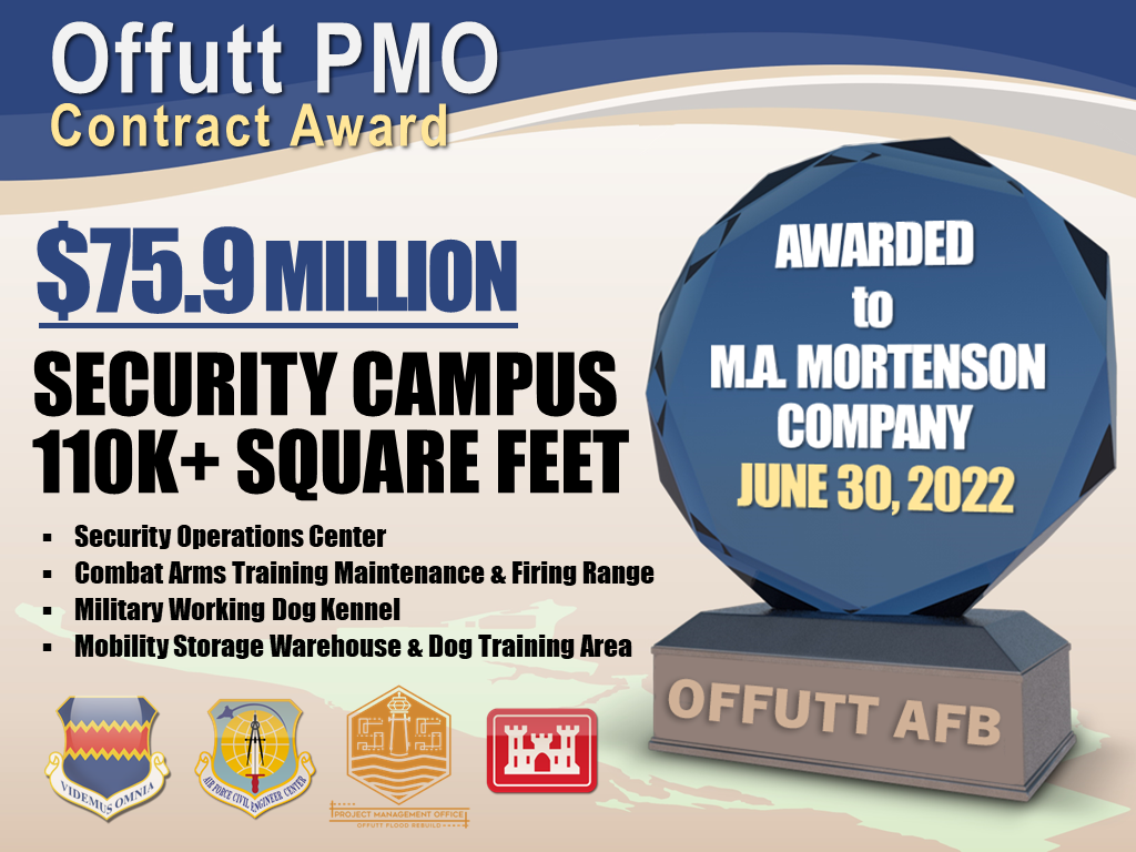 New MILCON award progresses Offutt flood recovery operations > Air