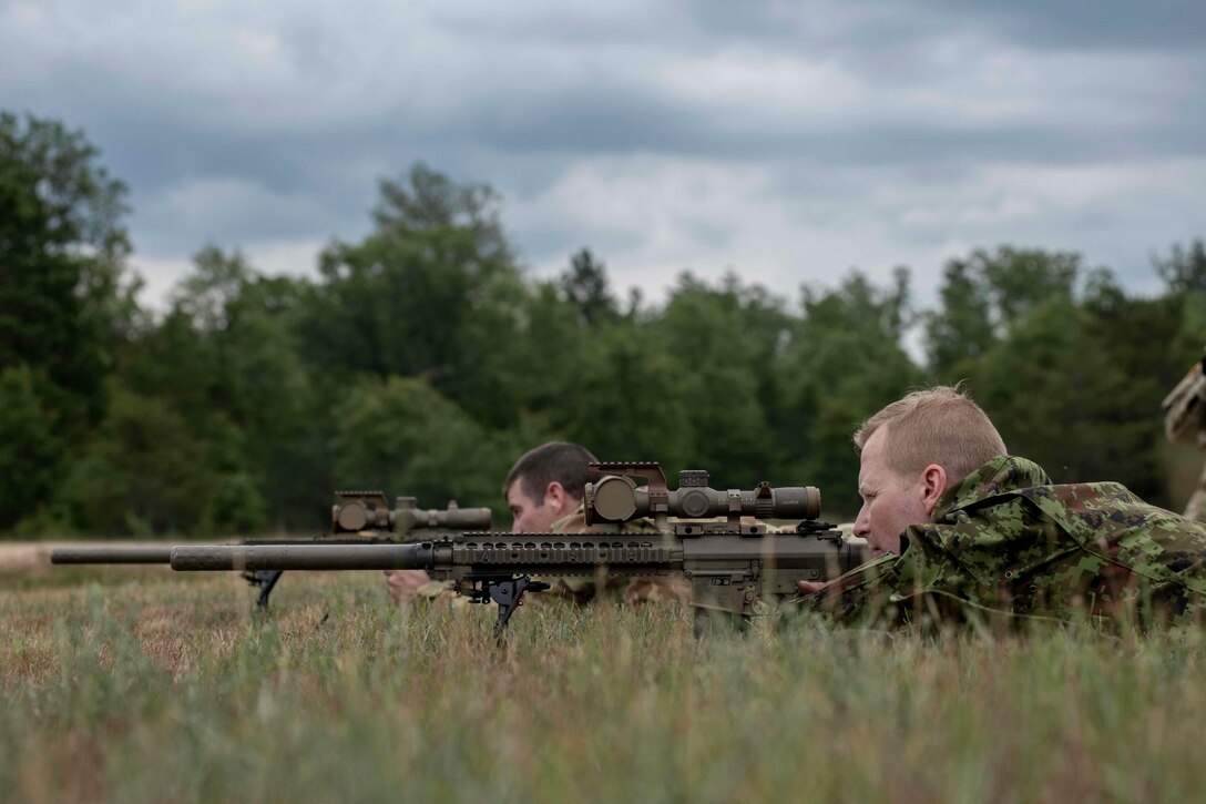 Military Reserve Exchange Program, Michigan National Guard hosts Estonian Officer [