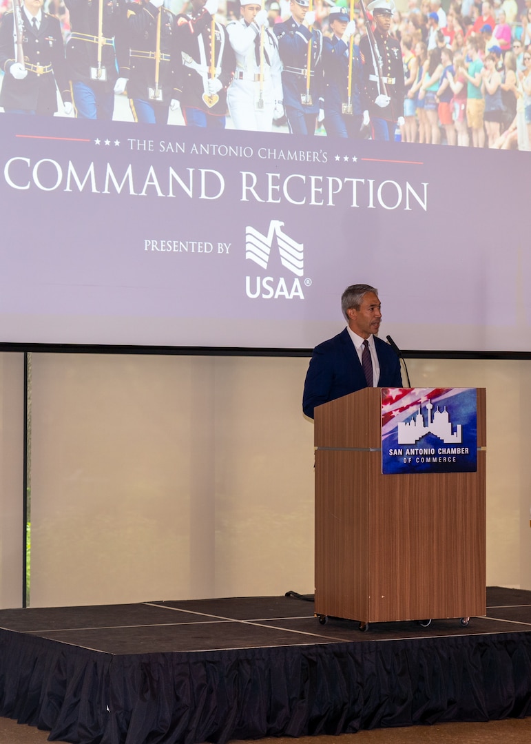 San Antonio Chamber of Commerce hosts 2022 command reception