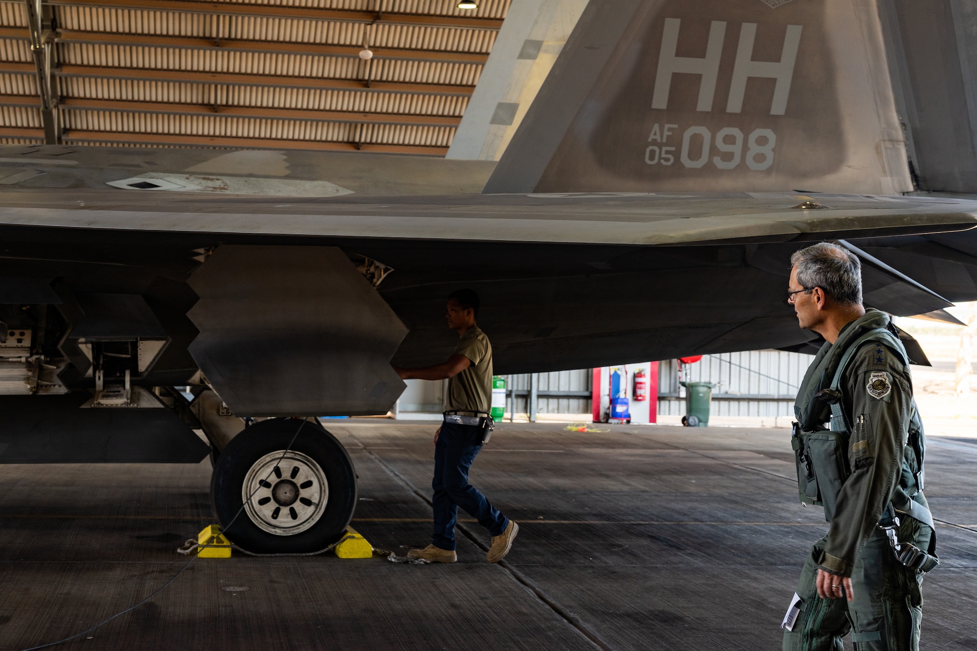 US, Germany, Australia air forces’ generals share airspace together