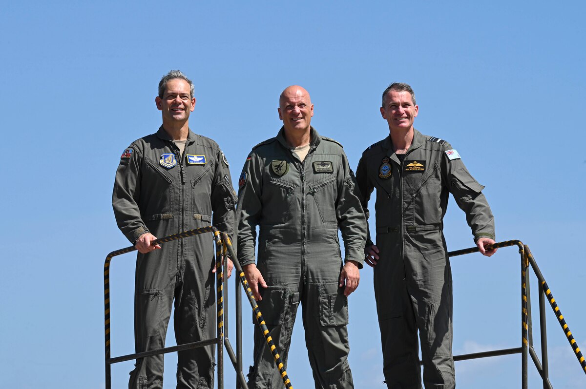 US, Germany, Australia air forces’ generals share airspace together