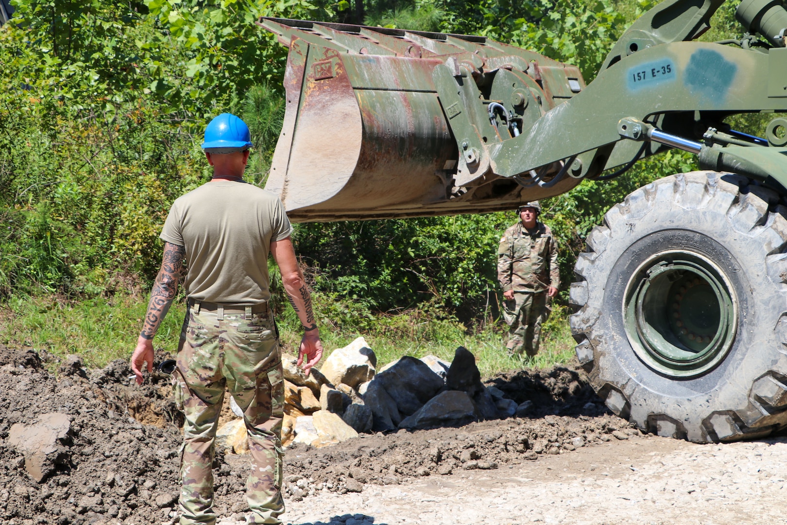 276th Engineers support Fort Pickett during AT