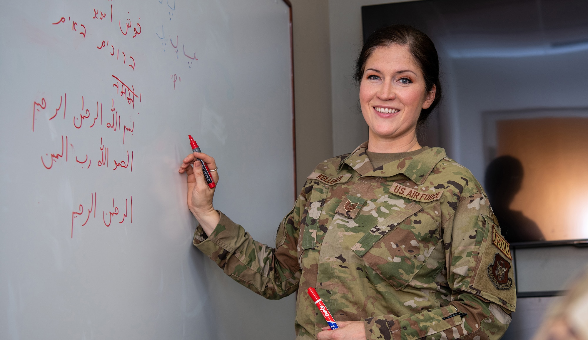 Tech. Sgt. Brianne E. Kelleher, 655th Intelligence, Surveillance, and Reconnaissance Group cryptologic language analyst, is one of 12 Outstanding Airmen of the Year.