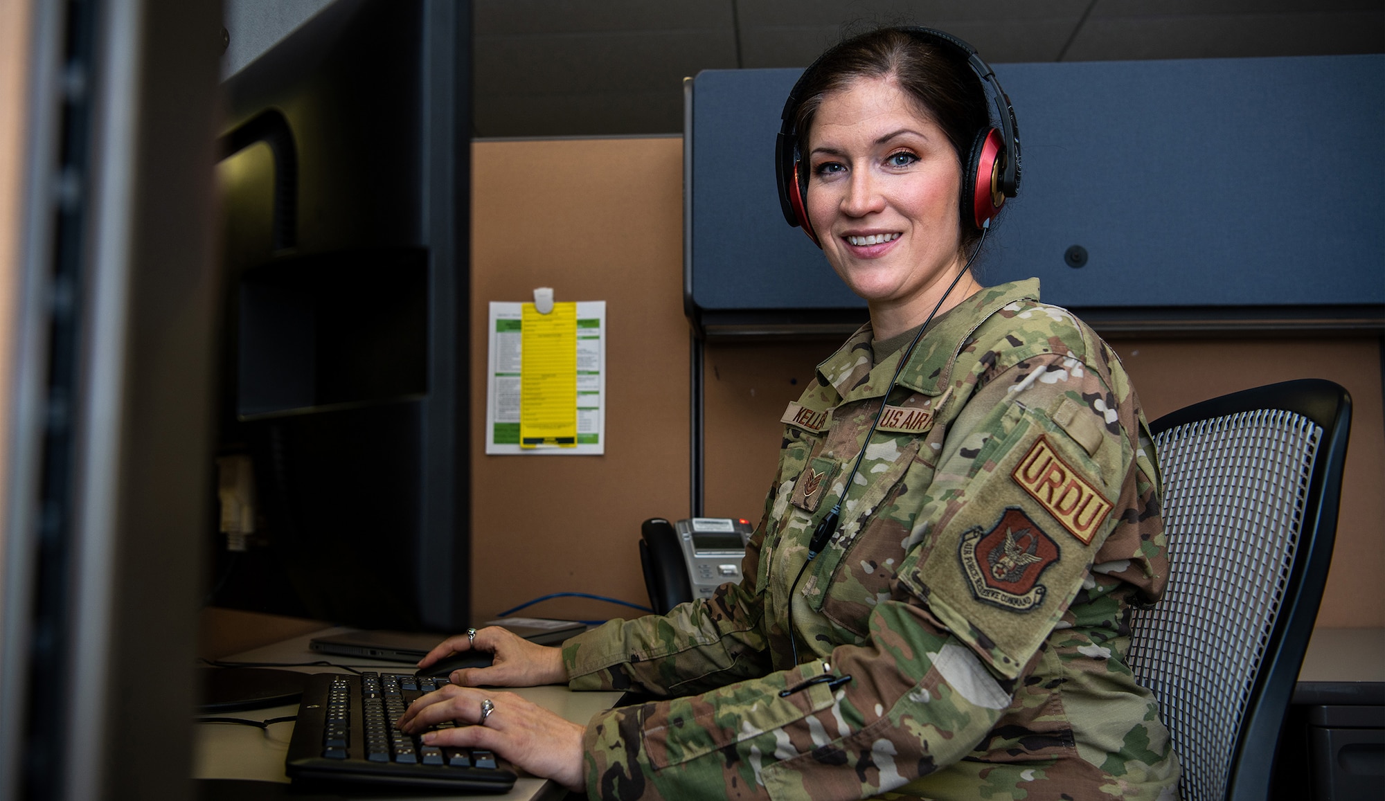 Tech. Sgt. Brianne E. Kelleher, 655th Intelligence, Surveillance, and Reconnaissance Group cryptologic language analyst, is one of 12 Outstanding Airmen of the Year.