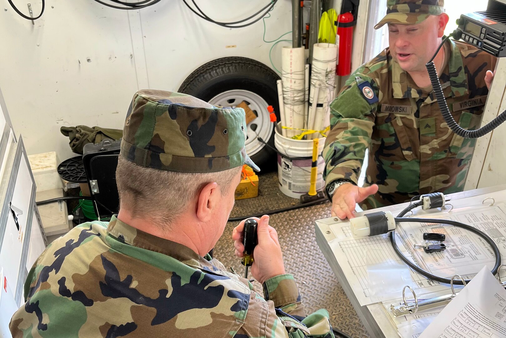 VDF holds Multi-day Unit Training Assembly at Fort Pickett