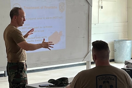 VDF holds Multi-day Unit Training Assembly at Fort Pickett