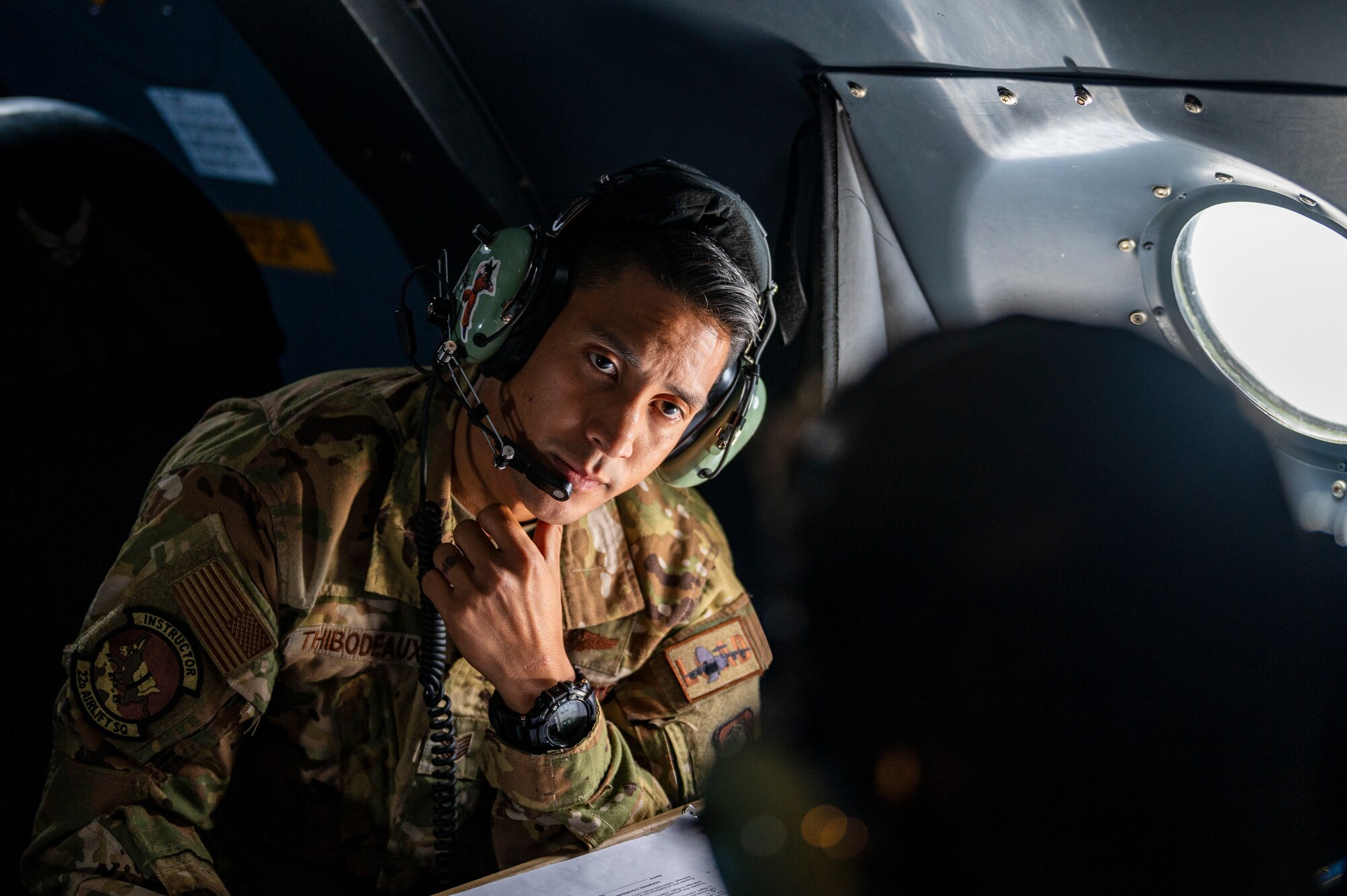 The C-5M delivered over 90,000 pounds of humanitarian aid through the Denton Program. The Denton Program allows private U.S. citizens and private organizations to transport humanitarian goods to approved countries in need.