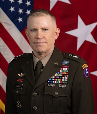 Commanding General, U.S. Army Central, Lt. Gen. Patrick Frank