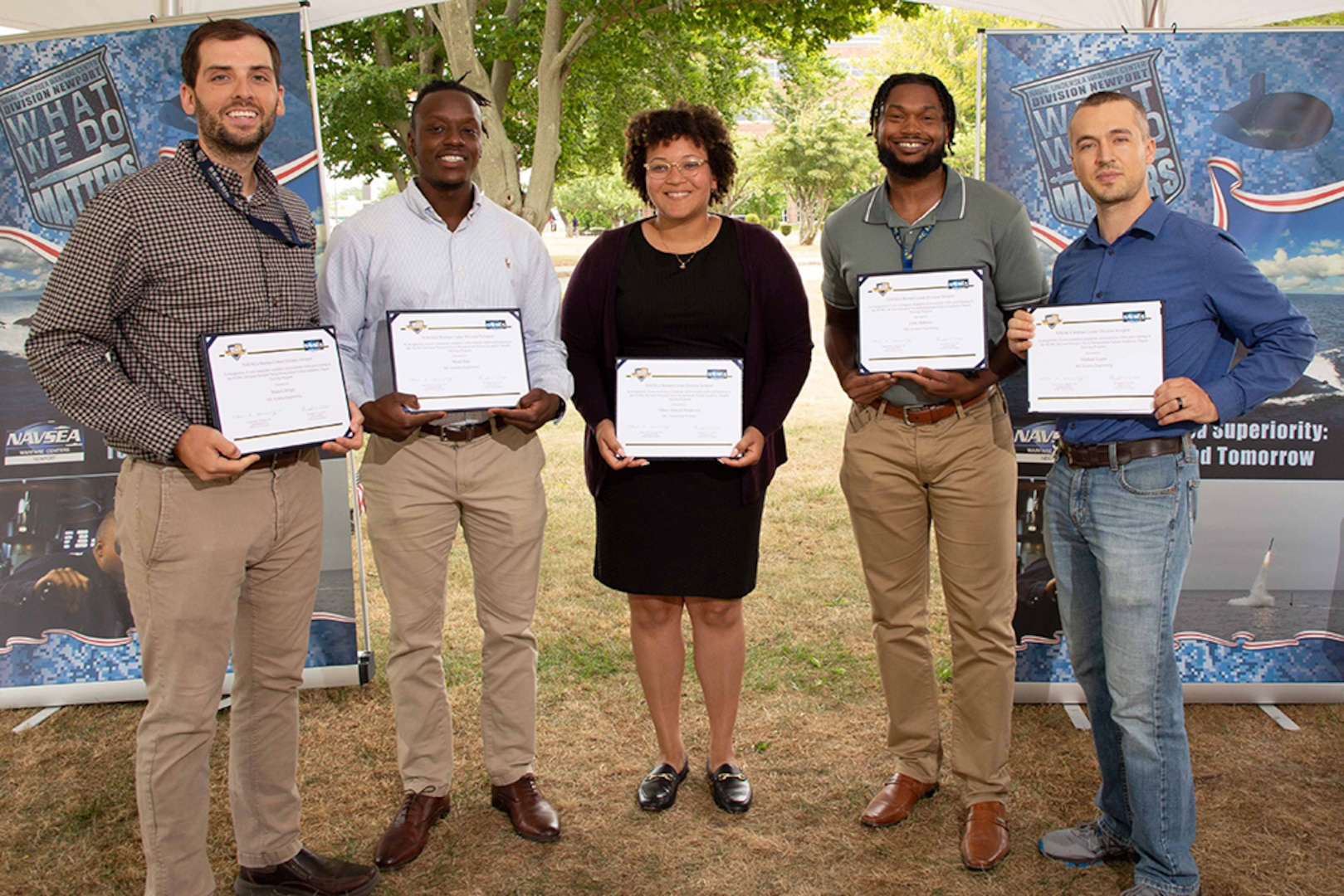 NUWC Division Newport honors 113 employees at Naval Postgraduate School ceremony