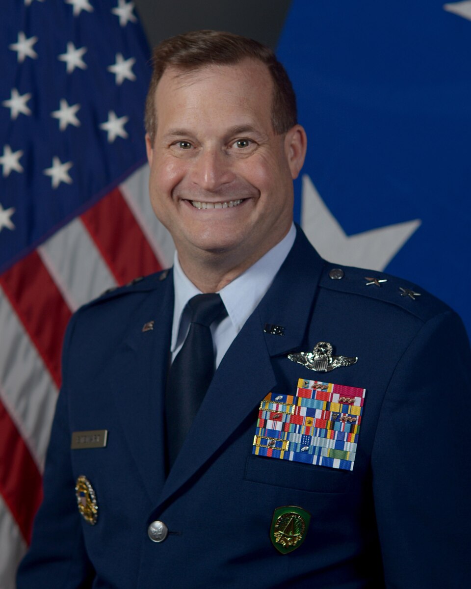 This is the official portrait of Maj. Gen. Phillip A. Stewart.