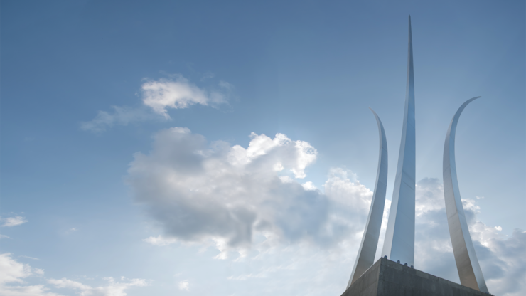 75th Air Force Birthday ad graphic