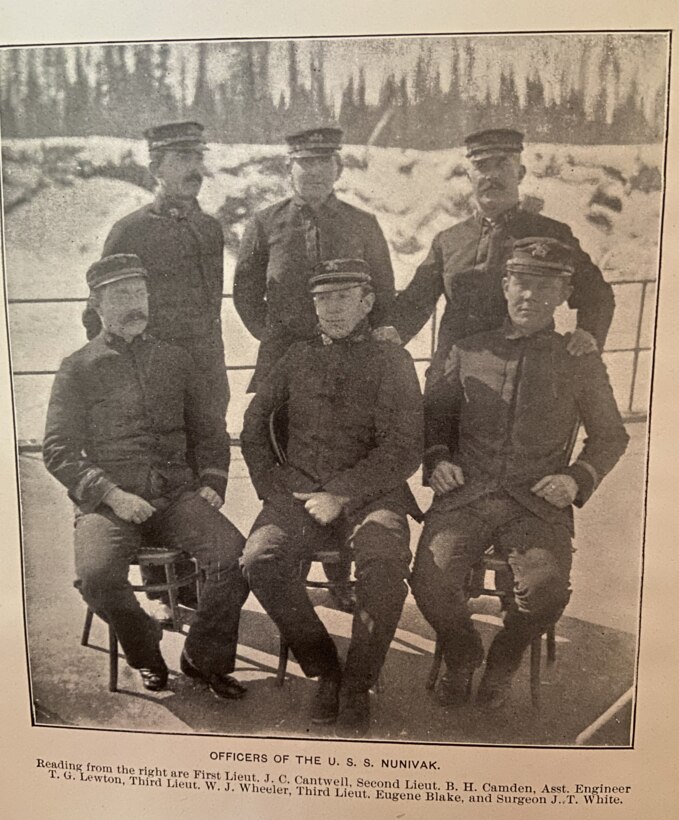 "Officers of the U.S.S. Nunivak"