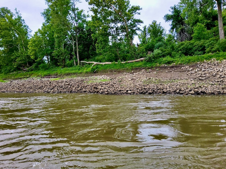 The Memphis District recently finished the first Infrastructure Investment and Jobs Act (IIJA) funded construction project on the Mississippi River near Caruthersville, Missouri.

The Corps partnered with the Lower Mississippi River Committee (LOMRC) and commercial towing industry to complete the $1.15 million revetment maintenance project at Little Cypress near Mississippi River Mile 863.