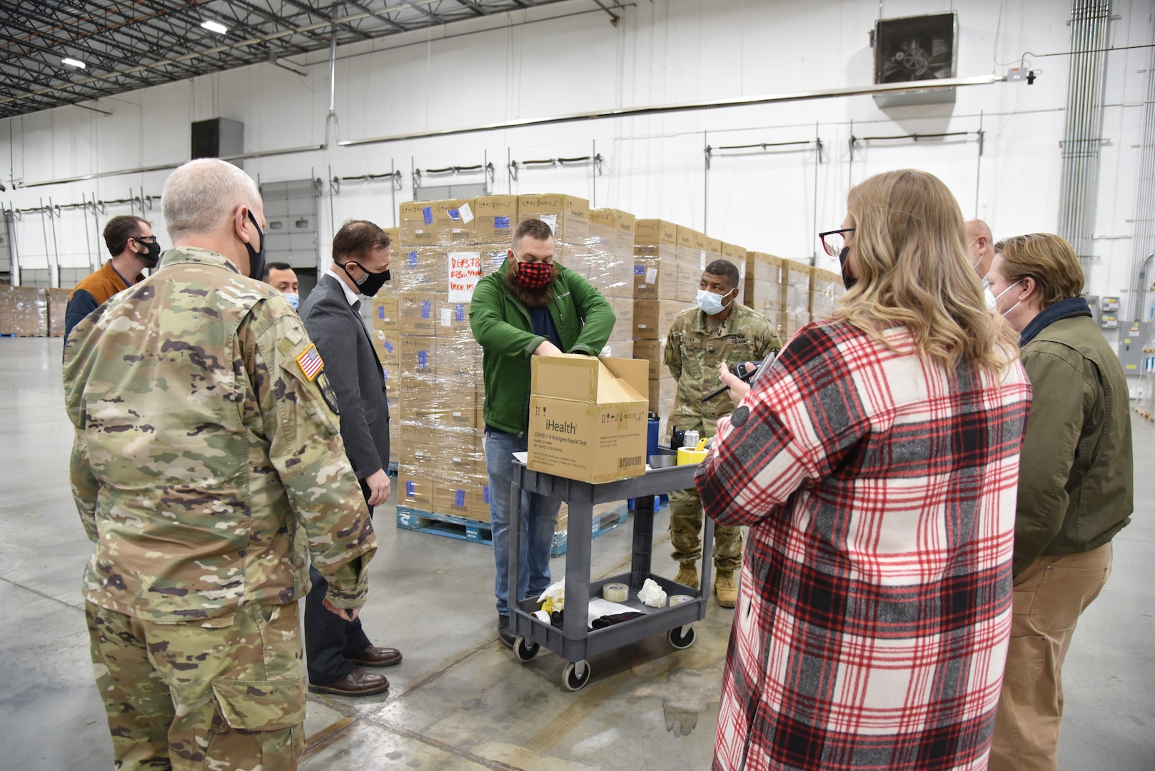 DLA Distribution completes White House test kit support mission