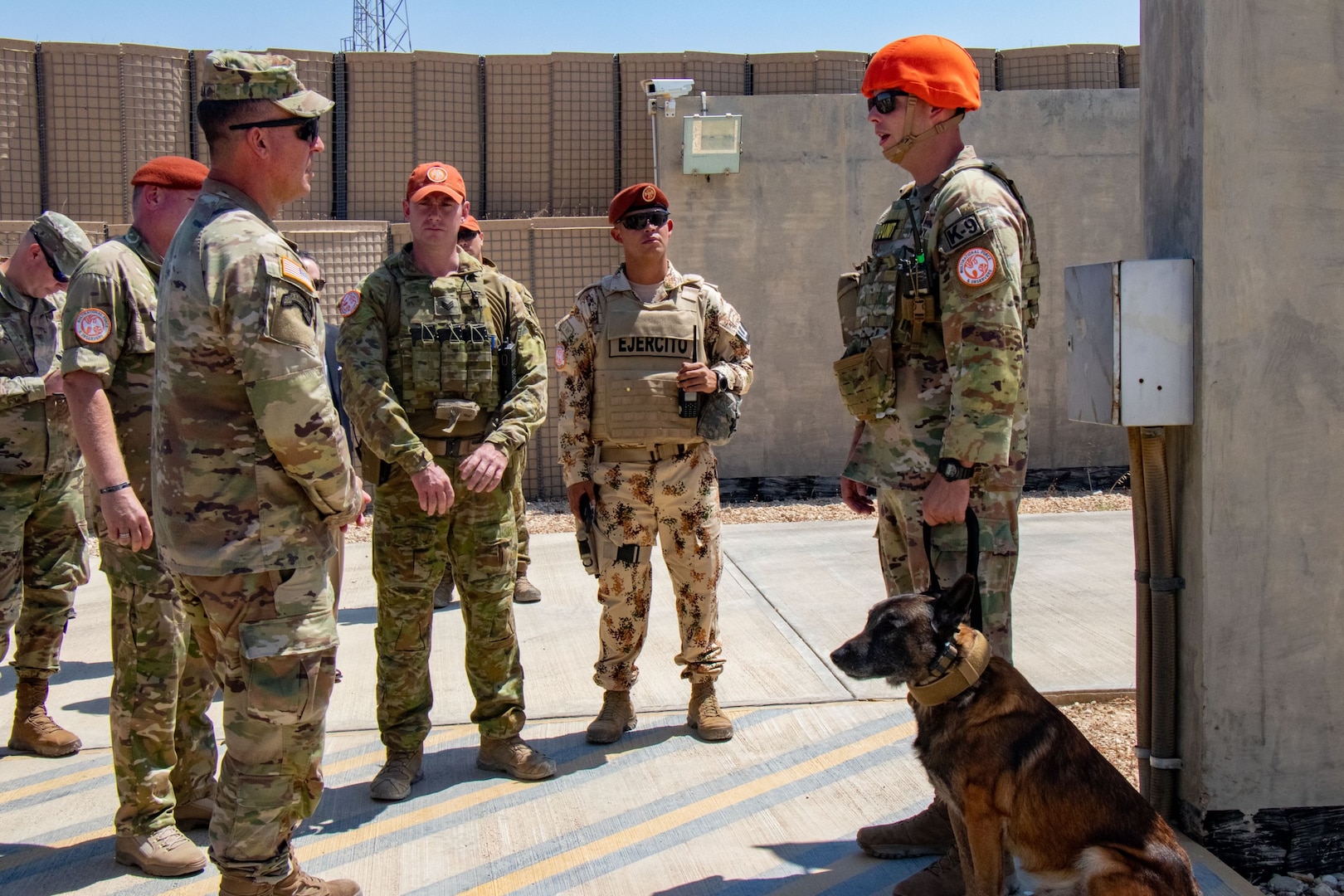 General Michael “Erik” Kurilla, commander of U.S. Central Command, visited troops from the Multinational Force and Observer (MFO) mission on the Sinai Peninsula, Sept. 10, 2022.