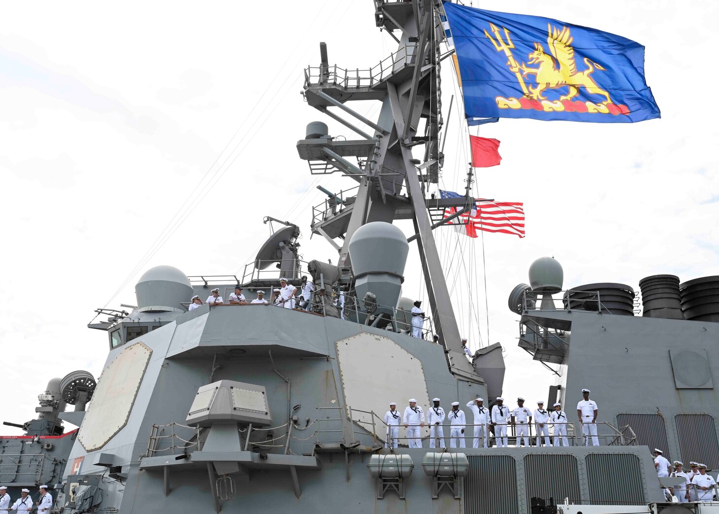 USS Ross (DDG 71) returns to Naval Station Norfolk.