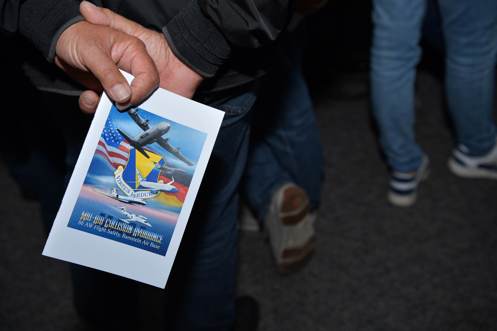 Glider pilots from various flying clubs in Rheinland-Pfalz come together for a day filled with tours at Ramstein Air Base, Sept. 9, 2022, during a Mid-Air Collision Avoidance Meeting.