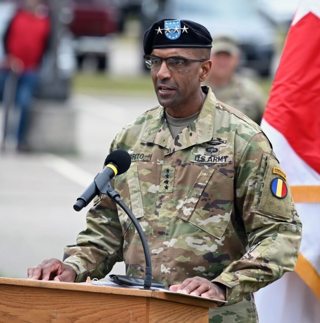 U.S. Army Training and Doctrine Command welcomes new Commanding General