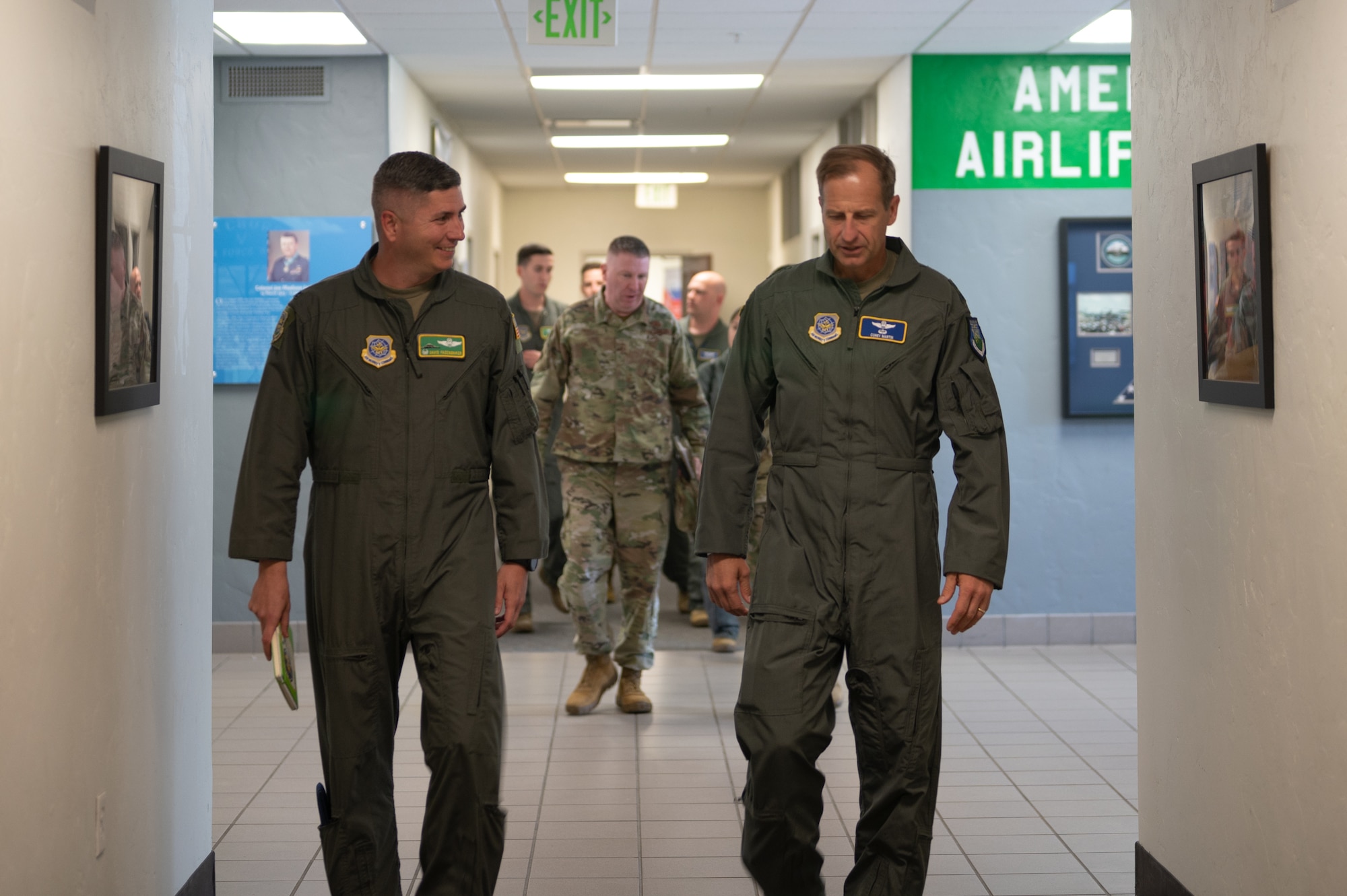 McChord Airmen put their best foot forward when senior leadership visits.