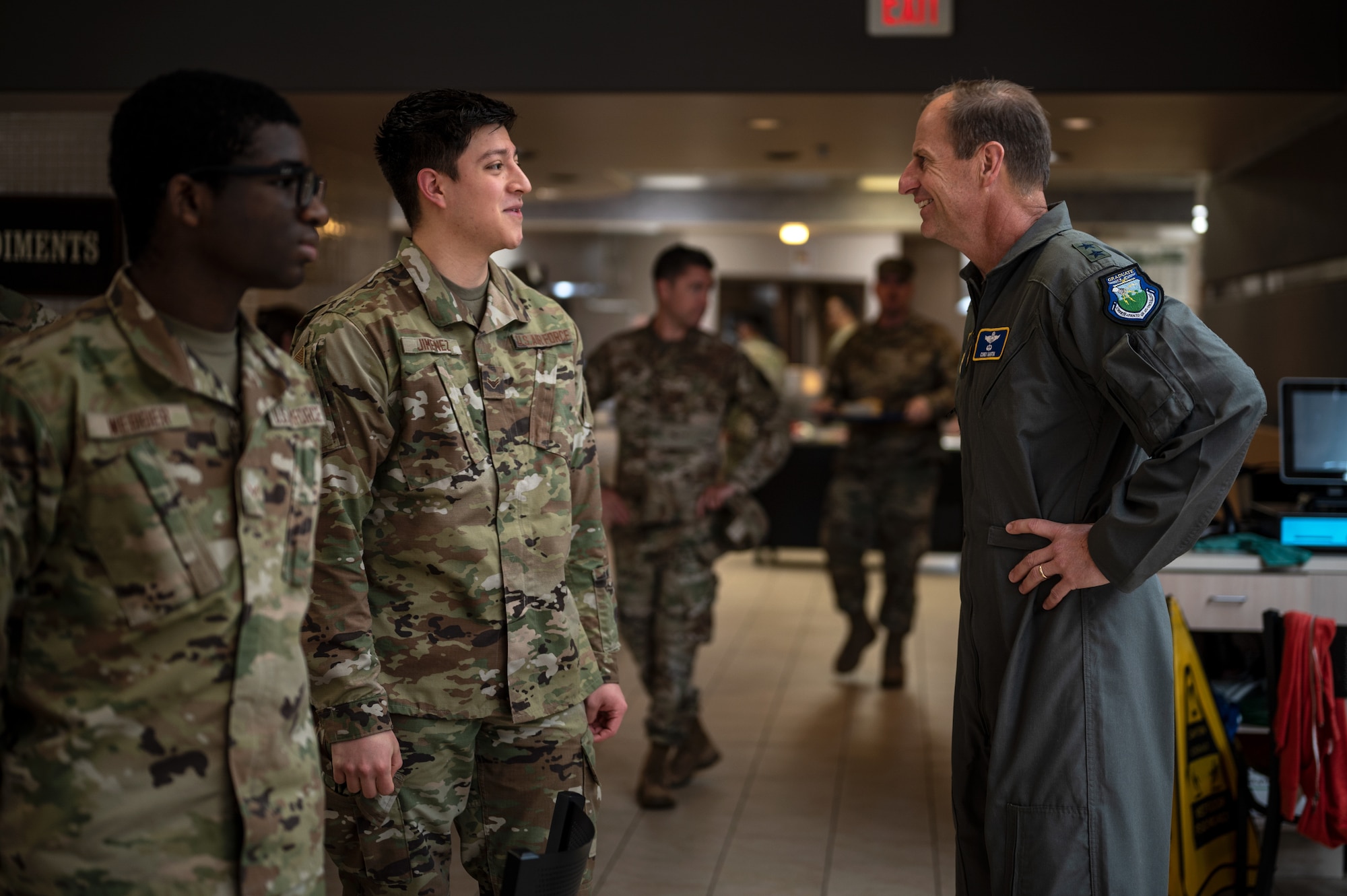 McChord Airmen put their best foot forward when senior leadership visits.