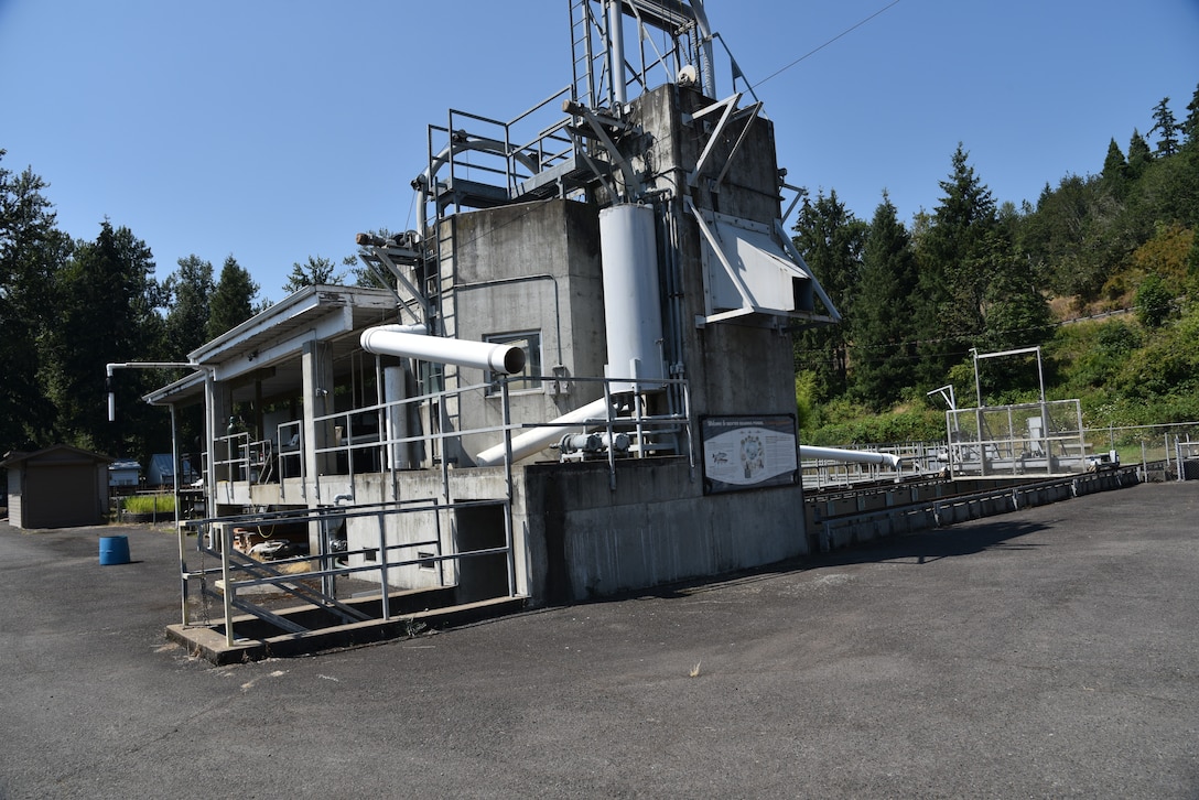 Upgrades to the Dexter's Fish Facility includes improvements to truck loading area.