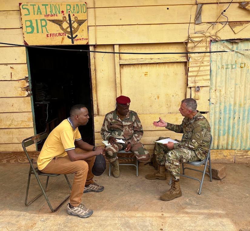 Kentucky Guard signal leaders swap knowledge, build relationships with counterparts in partner nation Djibouti