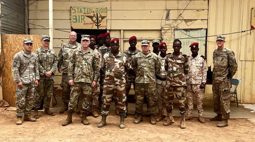 Kentucky Guard signal leaders swap knowledge, build relationships with counterparts in partner nation Djibouti