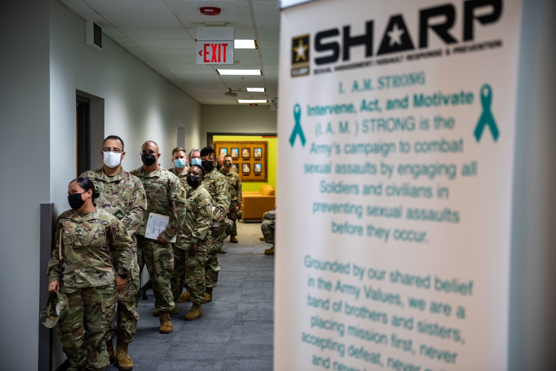 143d Sustainment Command (Expeditionary) conducted a SRP at its headquarters in Orlando, Fla.