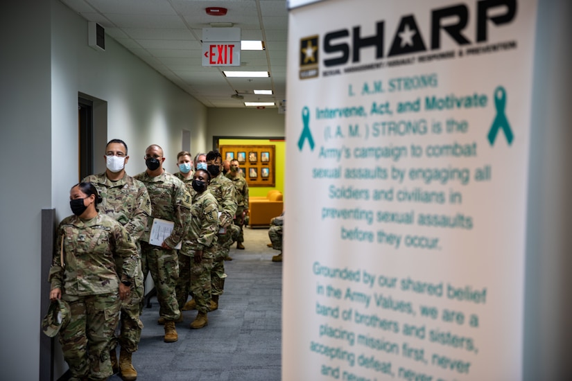 143d Sustainment Command (Expeditionary) conducted a SRP at its headquarters in Orlando, Fla.